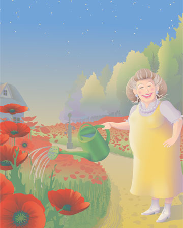 vignette jenny down poppy garden desktop version